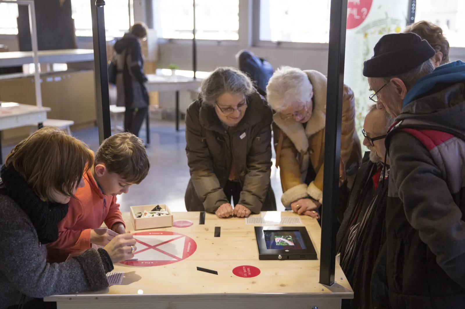 Visiteur – Exposition itinérante Clock