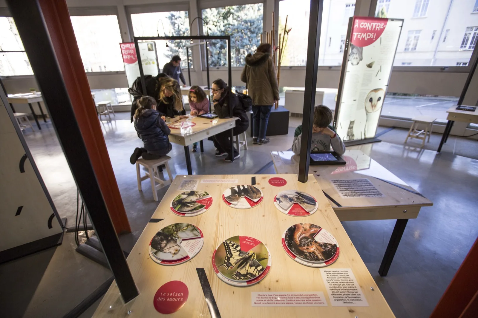 Visiteur – Exposition itinérante Clock