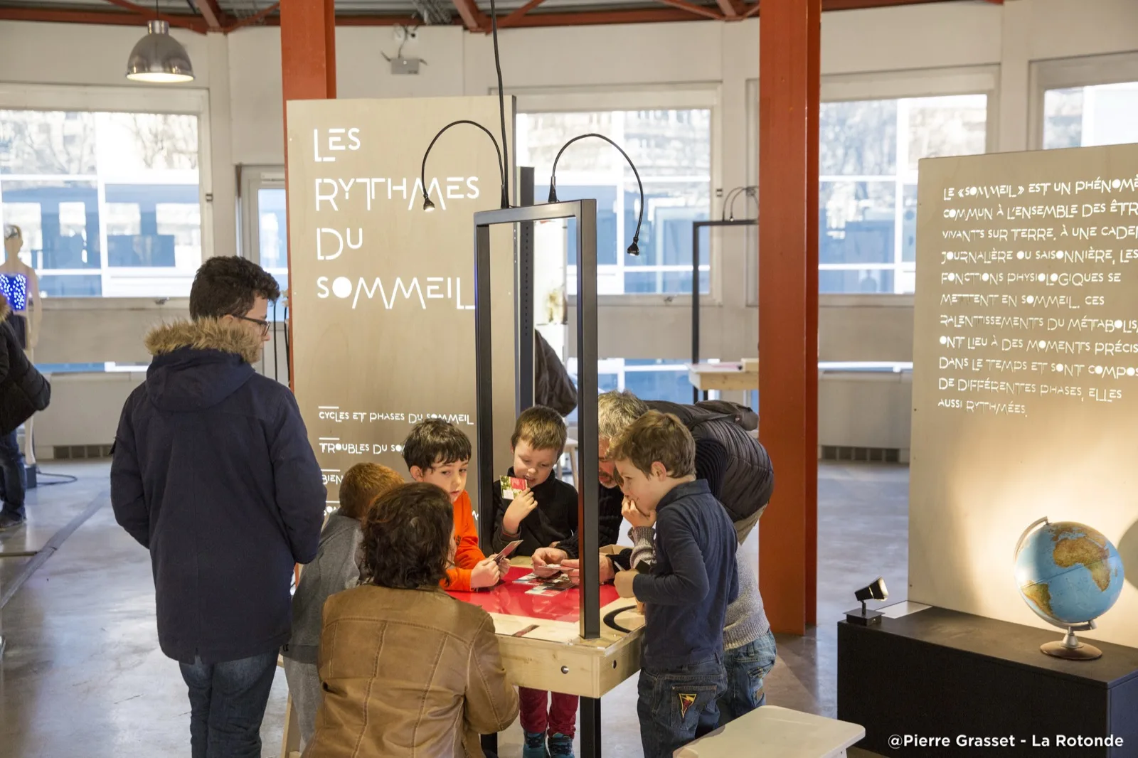 Visiteurs – Exposition itinérante Clock