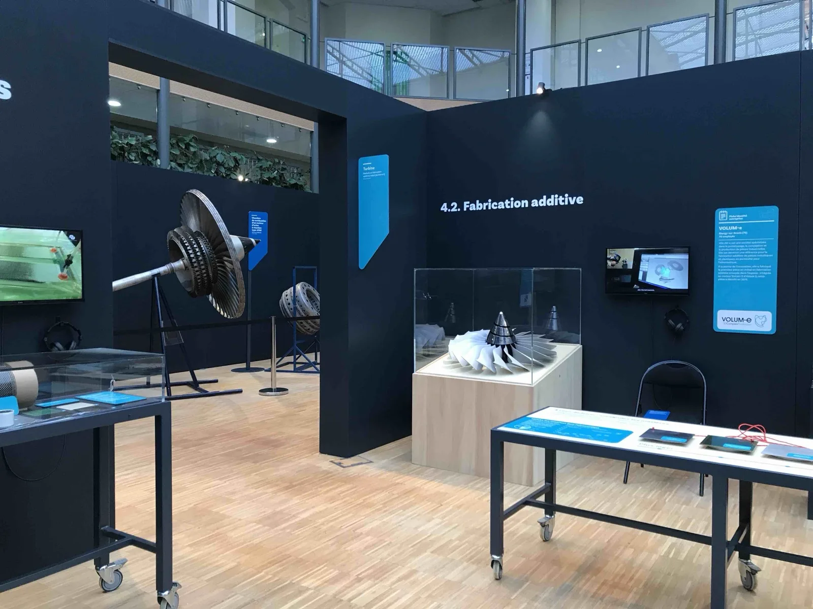 Exposition sciences – Industrie et recherche, Atrium Rouen – MuseoScience